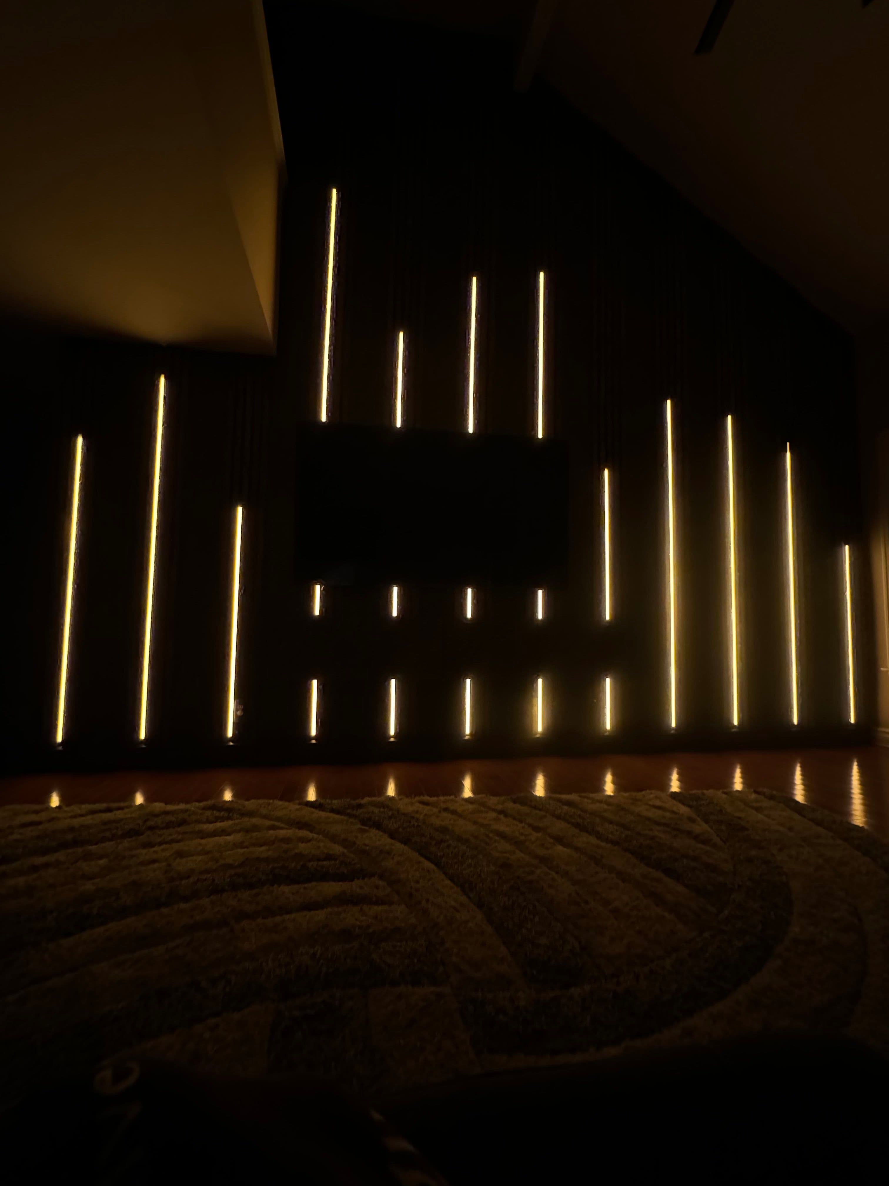 High Ceiling with Lights